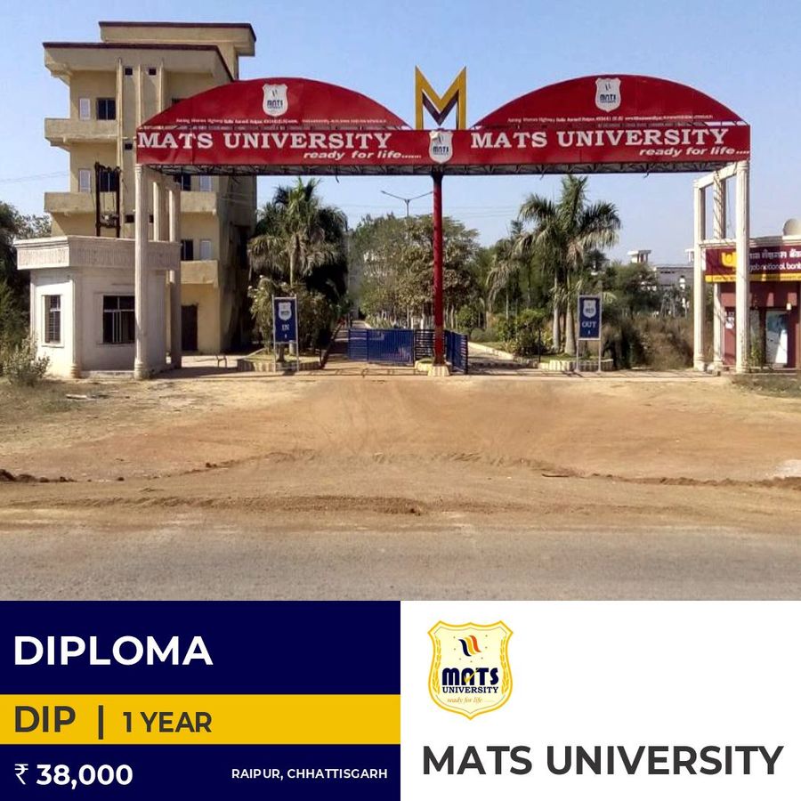 Diploma in Computer Application at Mats University, Raipur